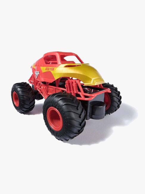 Monster Jam Fjernstyret Bil 1:24 Marvel Iron Man