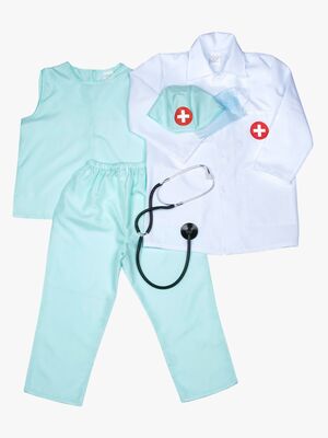 Den Goda Fen Kostume Læge 