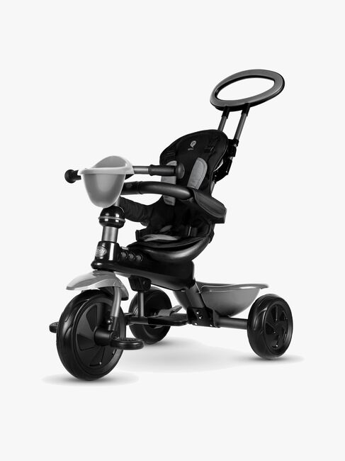 QPlay Cosy 4-i-1 Trehjulet Cykel, Grå