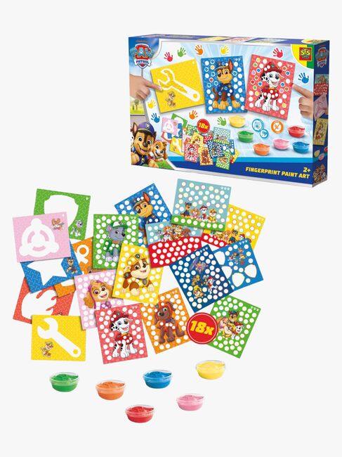 SES Creative Paw Patrol Kreasæt Fingermaling