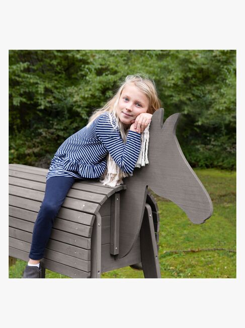 Roba Udendørslegehest 123 cm, Grå