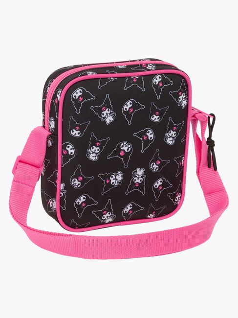 Hello Kitty Kuromi Skuldertaske, Lyserød/sort