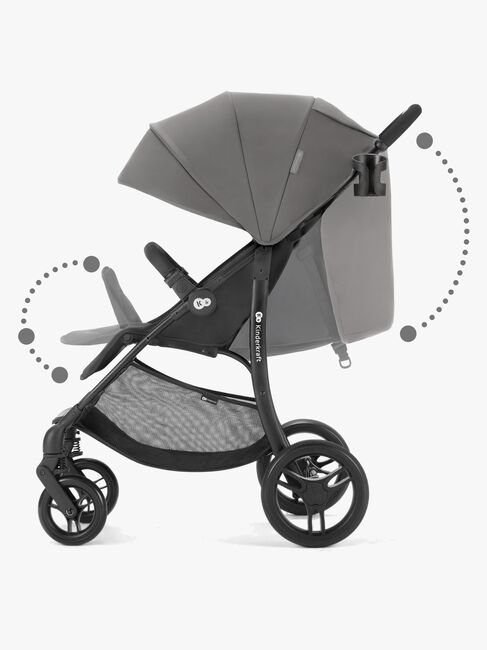 Kinderkraft ASKOY Klapvogn, Dhalia Pink