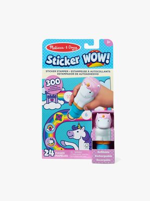Melissa & Doug Sticker WOW! Ativitetsbog Enhjørning
