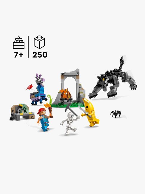 LEGO Fortnite 77075 Peely og Sparkplugs lejr