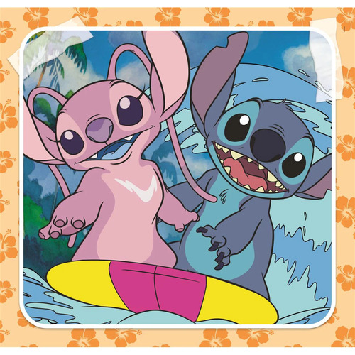 Disney Lilo & Stitch Puslespil 3x48