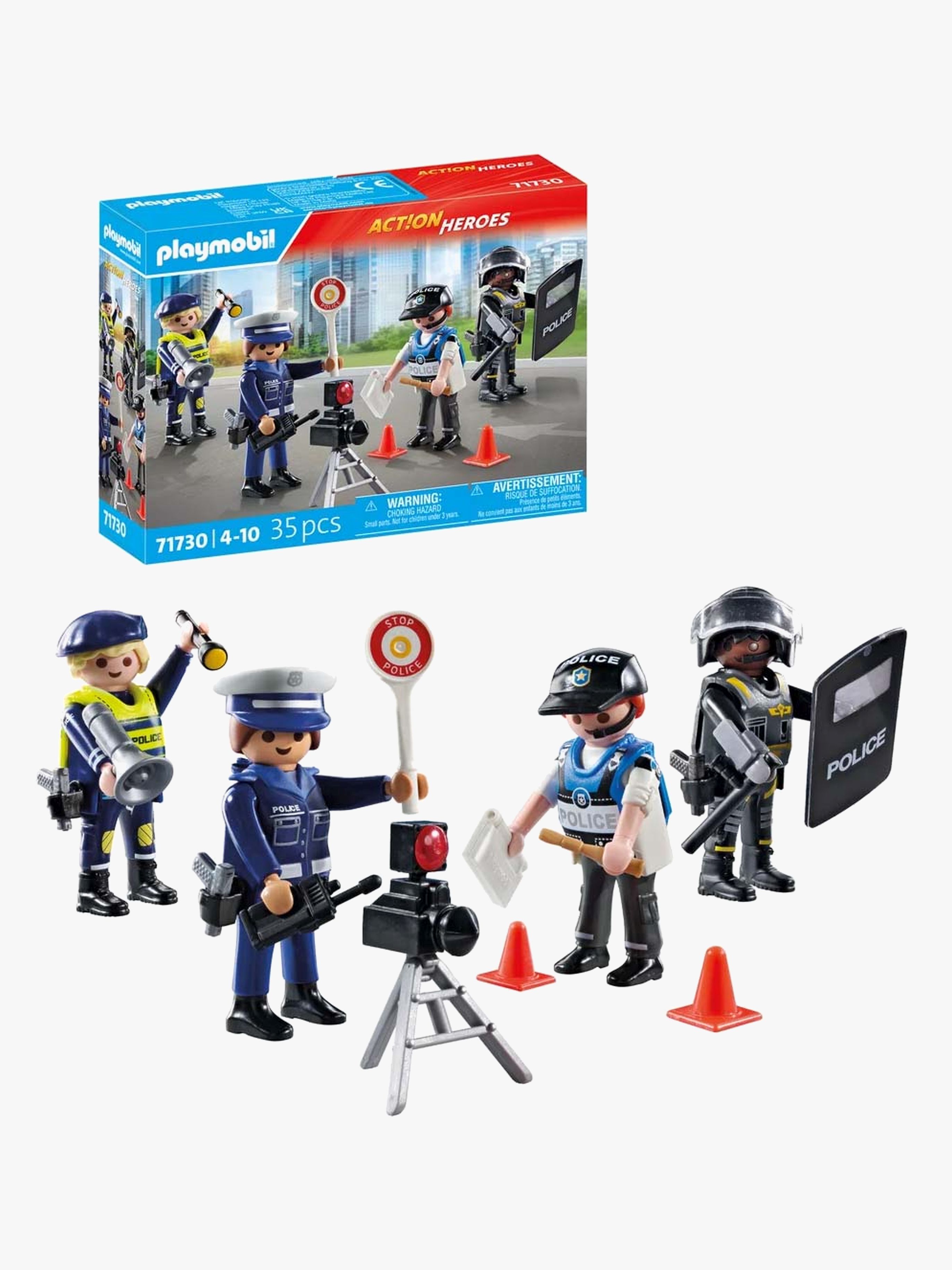 Playmobil City Action 71730 Politifigurer Sæt