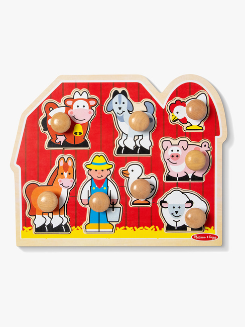 Melissa & Doug Knoppuslespil I Træ Bondegårdsvenner 806313-2540_2.jpg