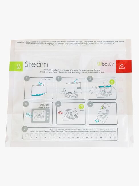 bblüv Steriliseringsposer Genanvendelige