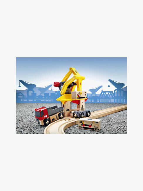 BRIO World 33280 Fragtgodsstation
