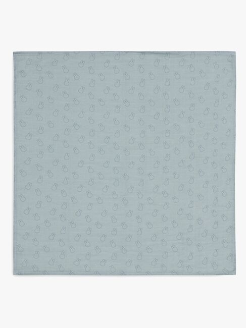 Jollein Tæpper/ Stofbleer i Musselin Miffy 3-pak, Sea Green