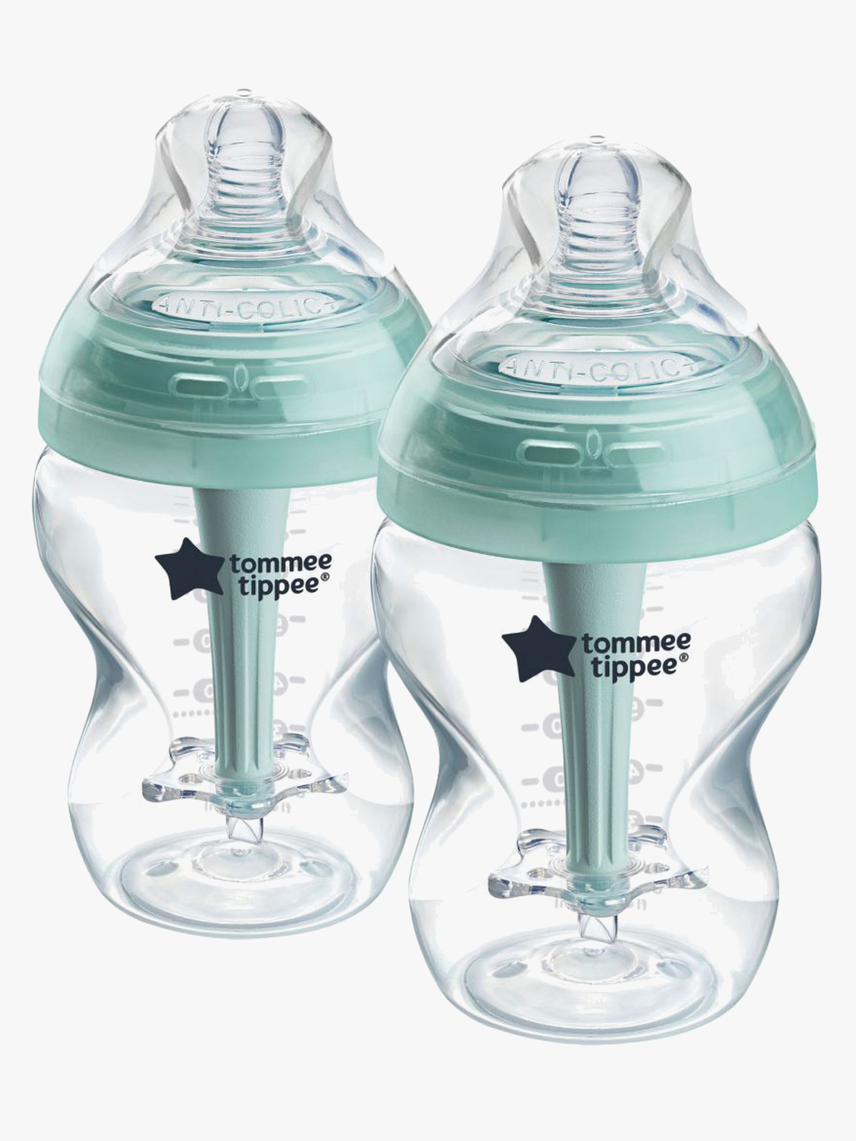 Tommee Tippee Anti-kolik Sutteflaske 2-pak 260 ml, Green