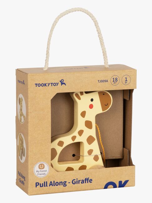 Tooky Toy Træklegetøj Giraf