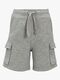 Luca & Lola Milardo Cargoshorts, Grey Melange