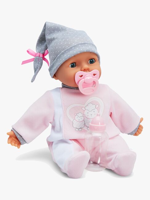 Bayer Design Piccolina Interaktiv Dukke 38 cm, Lyserødt Lam