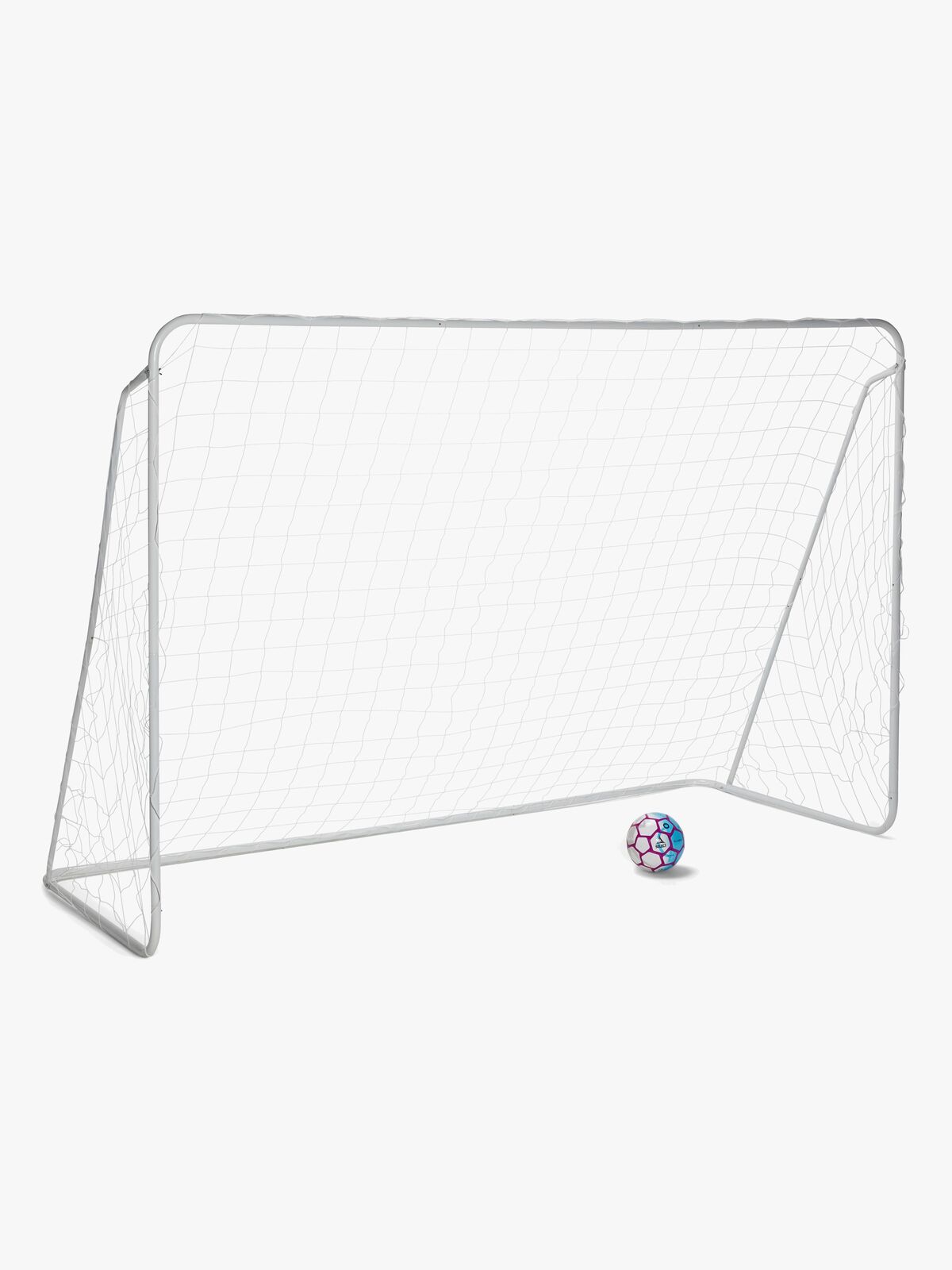 Pinepeak Fodboldmål Stort, Hvid