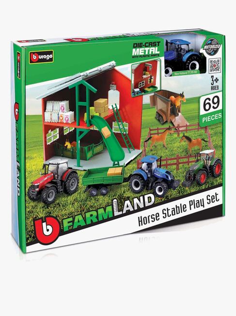 Bburago Farmland 1:43 Legesæt Stald