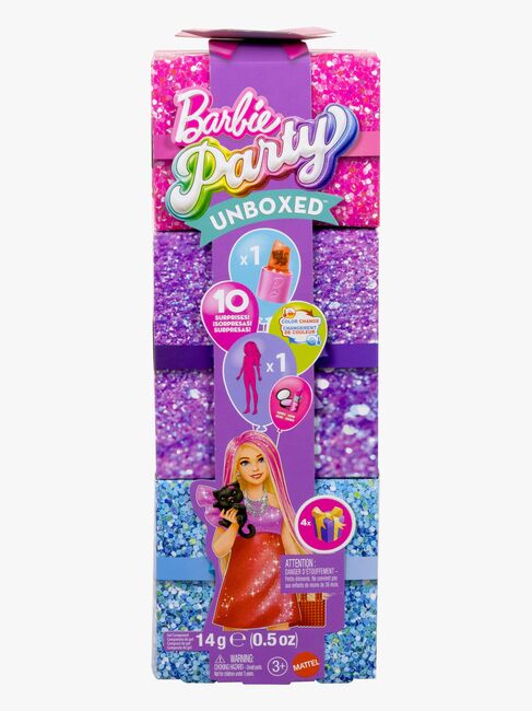 Barbie Party Unboxed Dukke Glam Series, Rød