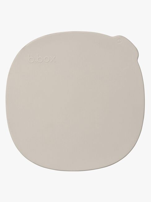 b.box Tallerken med Låg Silikone, Latte