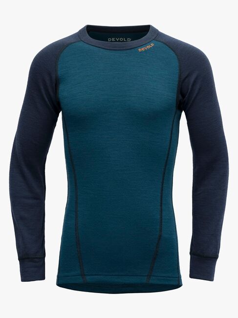 Devold DUO ACTIVE Skiundertrøje Merinould JR, Ink