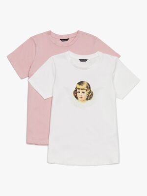 Luca & Lola Angel Top 2-pak, White