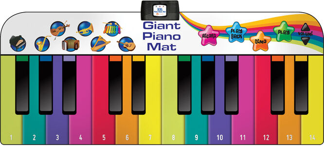 N-GEAR Giant Piano Måtte