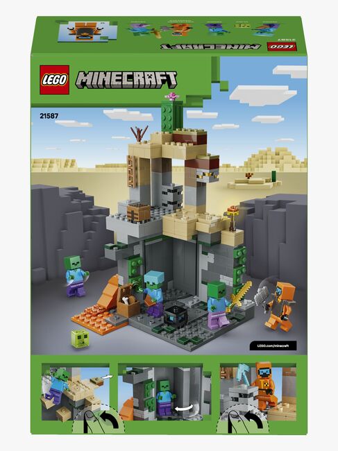 LEGO Minecraft 21587 Zombie-fangekælder