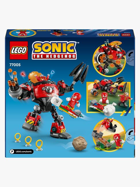 LEGO Sonic 77005 Knuckles mod dr. Eggmans Egg Crusher-mech