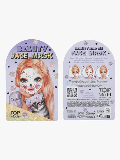 TOPModel BEAUTY and ME Ansigtsmaske Dyr, Blandet