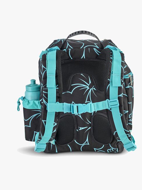 Jeva Hibiscus Rygsæk 18L, Black/Turquise