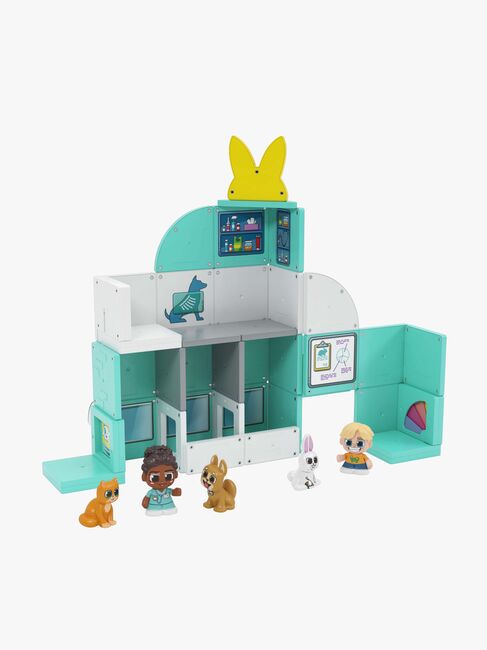 Bluey Tile Town Pet Clinic Magnetsæt 48 Brikker