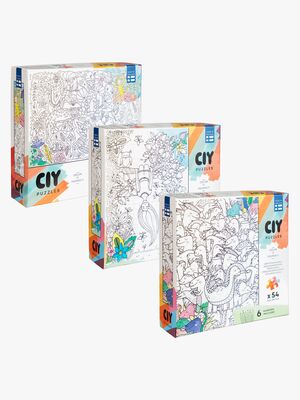 Peliko CIY Puslespil med Tuschpenne 54 Brikker Blandet Udvalg