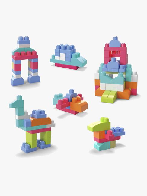 Mega Bloks Stor Byggetaske First Builders, 60 dele