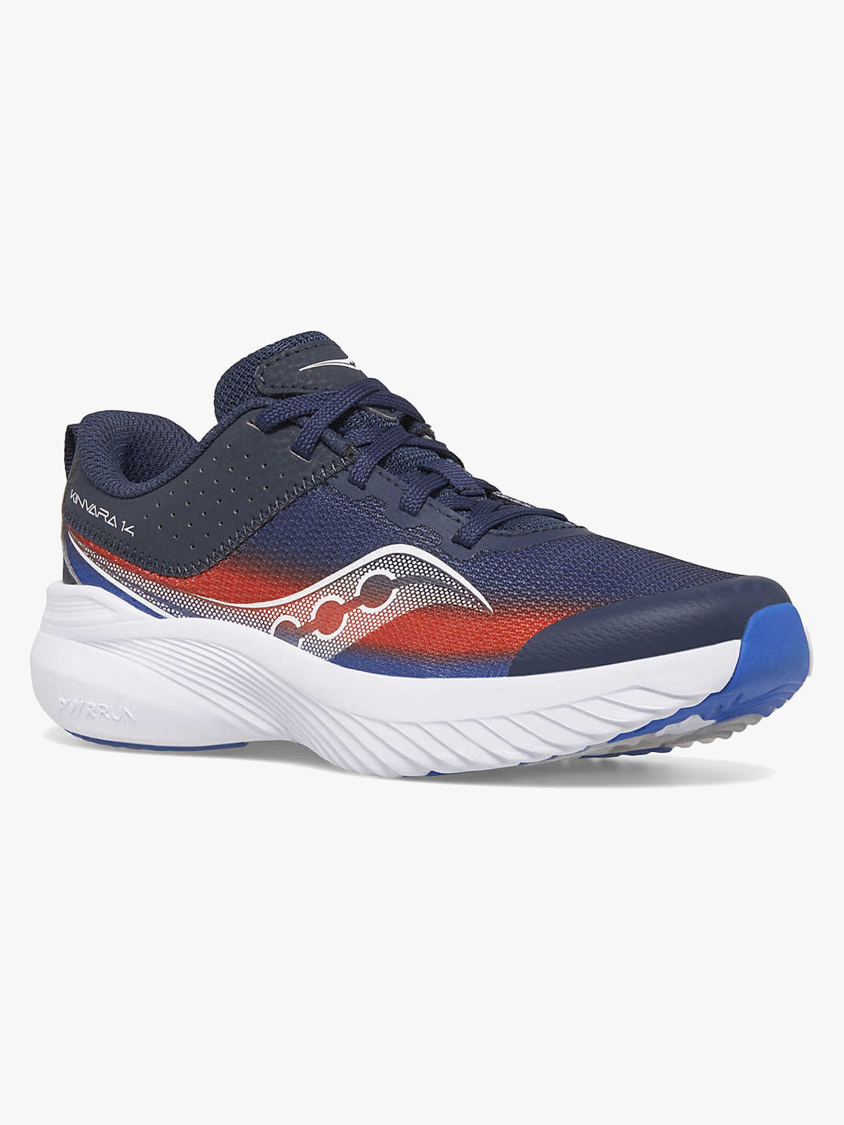 Saucony Kinvara 14 Træningssko, Navy/Red, 32