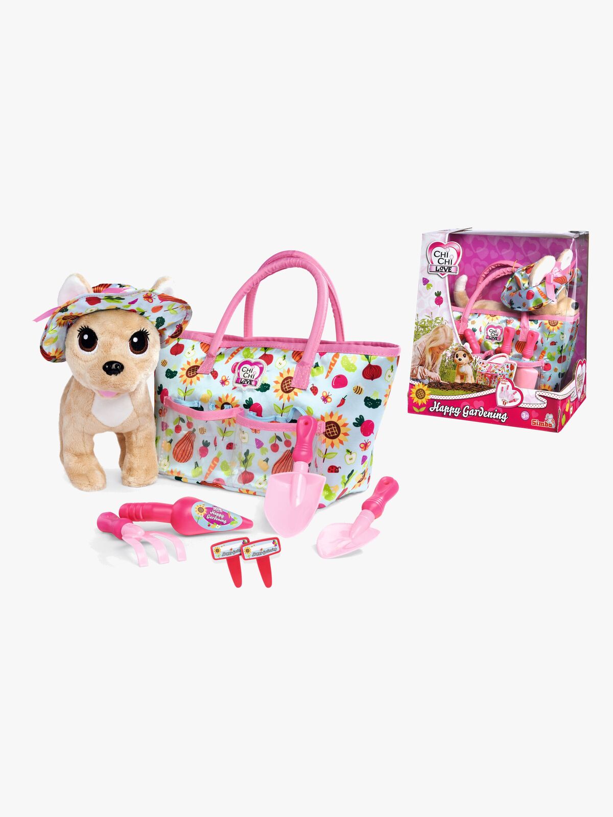 ChiChi LOVE Bamse med Haveredskaber