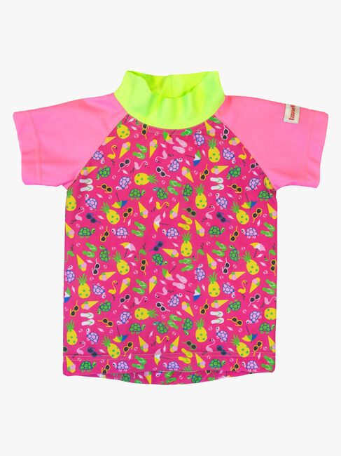 ImseVimse Badetrøje, Pink Beach Life