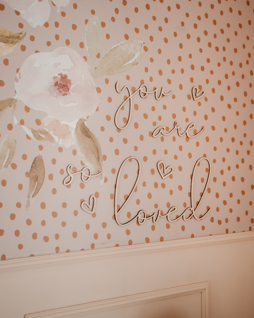 lis wycina You Are So Loved Vægdekoration