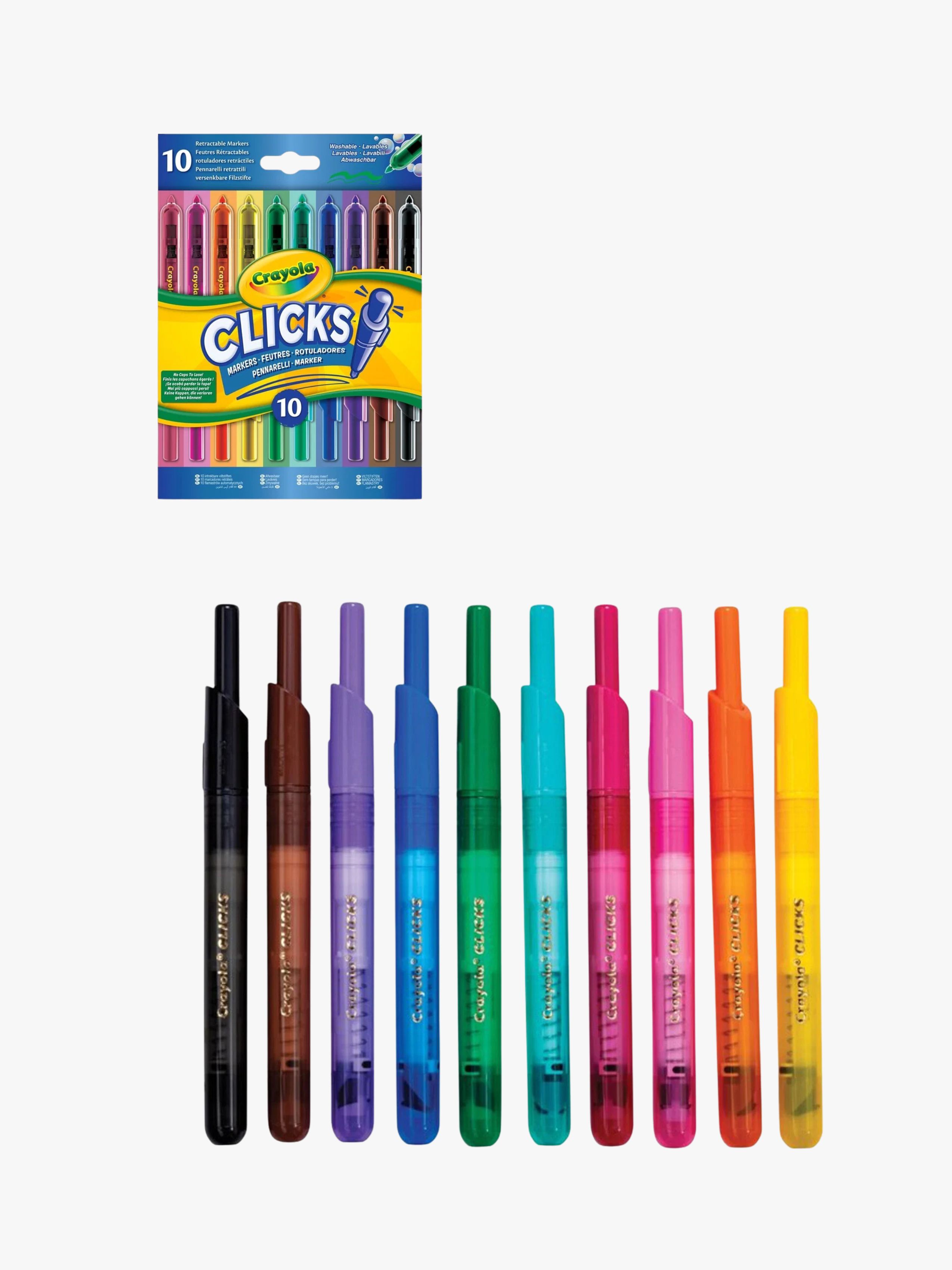 Crayola Clicks Kliktusser 10-Pak