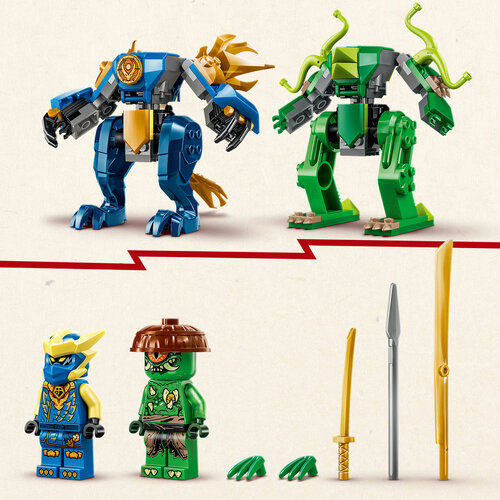 LEGO Ninjago 71853 Jays dragemech-kamp