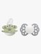 BIBS Infinity Sutter 2-Pak Silikone Str. 2 Anatomisk, Sage GLOW/Cloud GLOW
