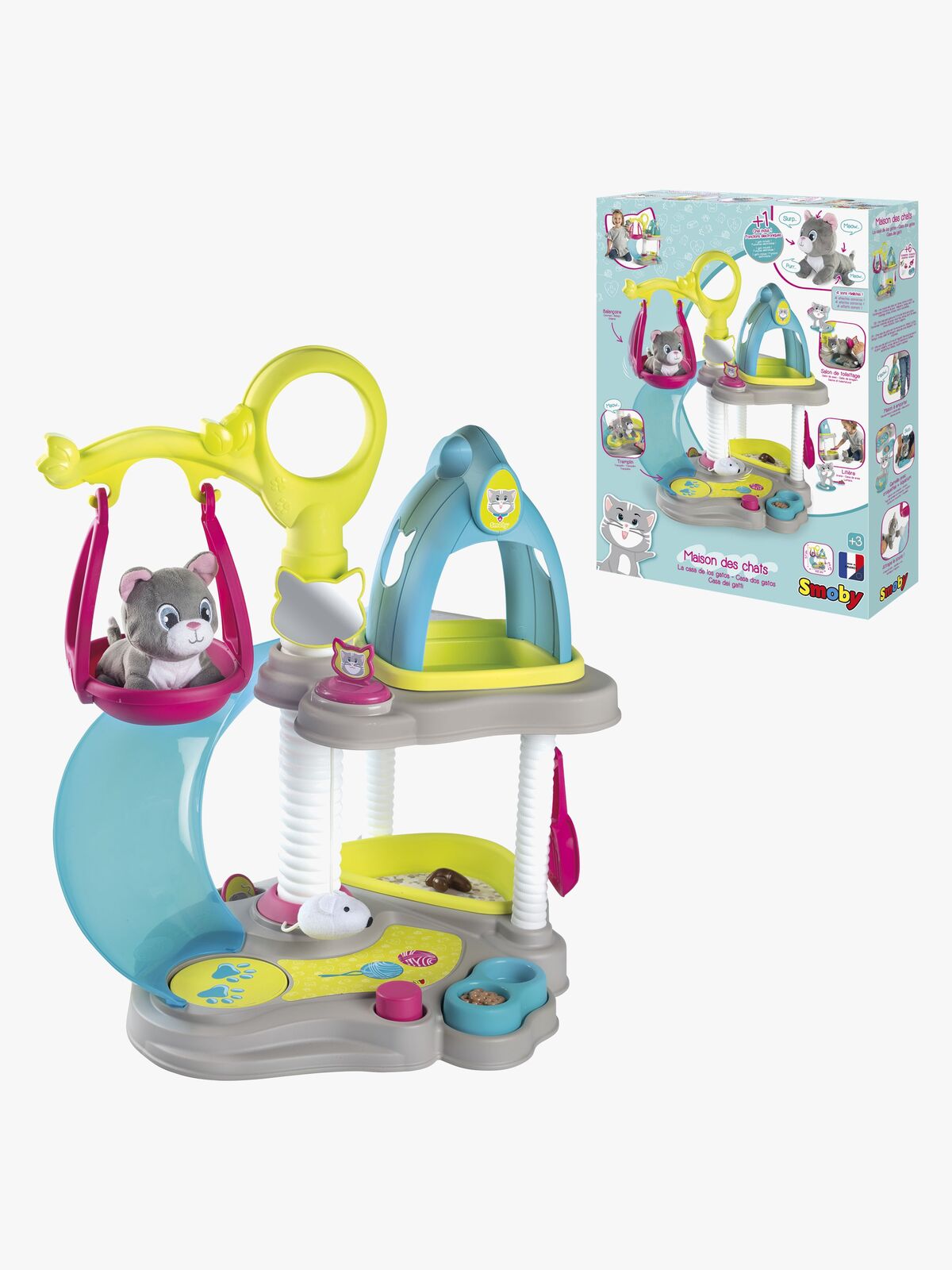 Smoby Kat Med Hus & Tilbehør