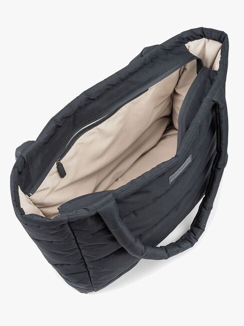 Done By Deer Quiltet Tote Pusletaske, Sort