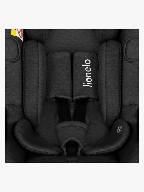 Lionelo Moxie i-Size Autostol Baby inkl. Base, Black Carbon