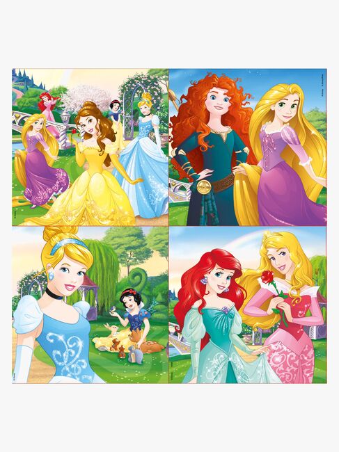 Educa Disney Princess Puslespil 4-i-1