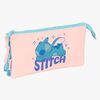 Disney Stitch Penalhus med 3 Rum, Ohana