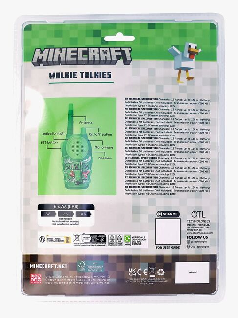 Minecraft Walkie Talkie 150 m