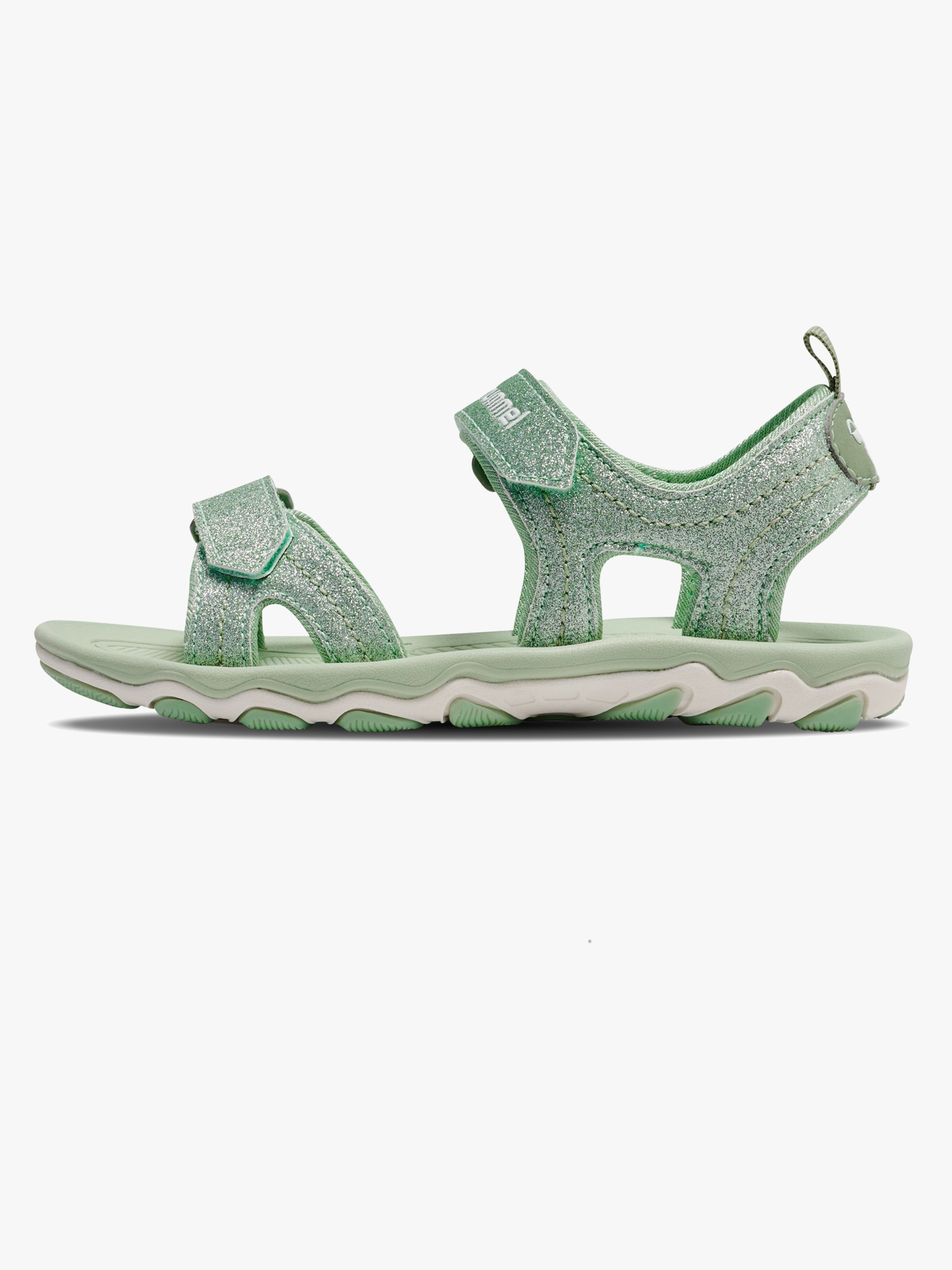 Hummel Glitter Jr Sandaler, Frosty Green, 32