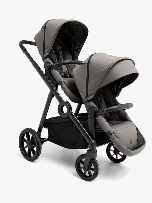 Beemoo Pro Multi 2 Søskendevogn, Mocha Grey