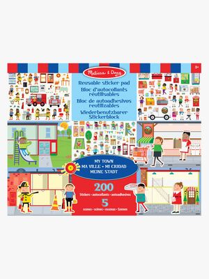 Melissa & Doug Klistermærkebog By 200 Stk.