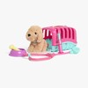 Cloudberry Castle Pet Care & Puppy Legesæt 6 Dele